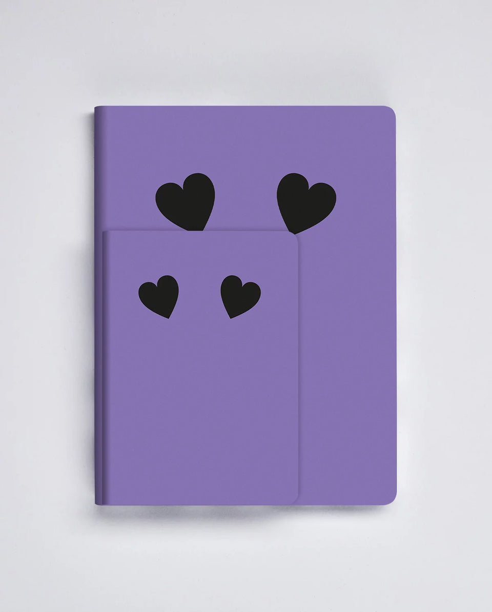 Notebook Graphic L GIVE ME YOUR HEART