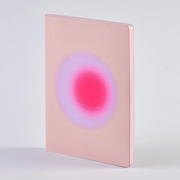 Notebook Colour Clash L Light 'Trance Pink'