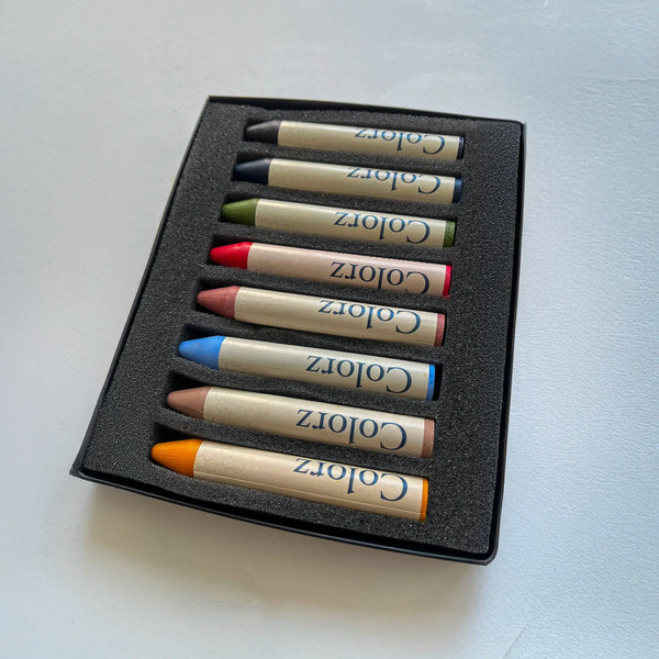 Profesyonel 8li Yağlı Pastel Seti (Empresyonizm Renkleri)