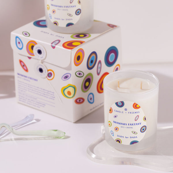 Shamama Fantasy Glass Candle