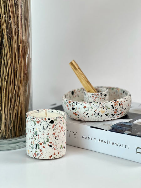 Bloomy Spring- Terrazzo Mum