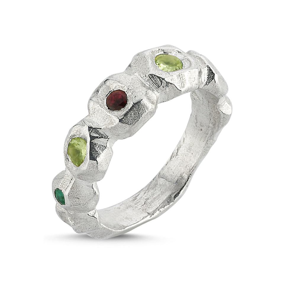 Jewels for Joy Lucidrum Ring - Silver