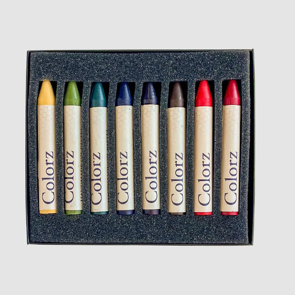 Profesyonel 8’li Yağlı Pastel Seti (Rönesans Renkleri)