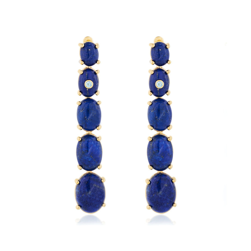 Beam Lapis Lazuli Earrings