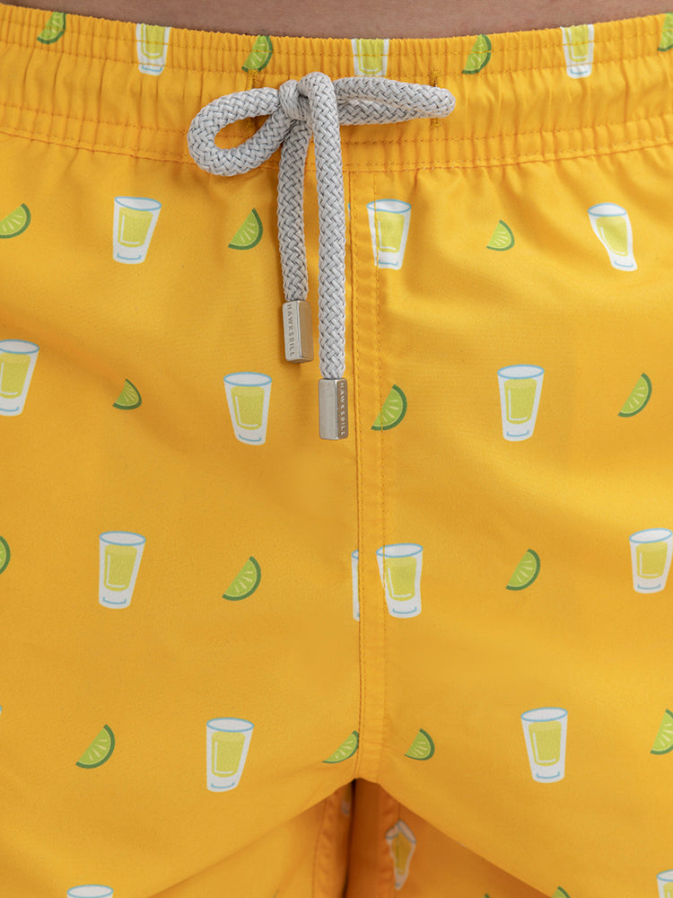 Shot Lime Deniz Şortu