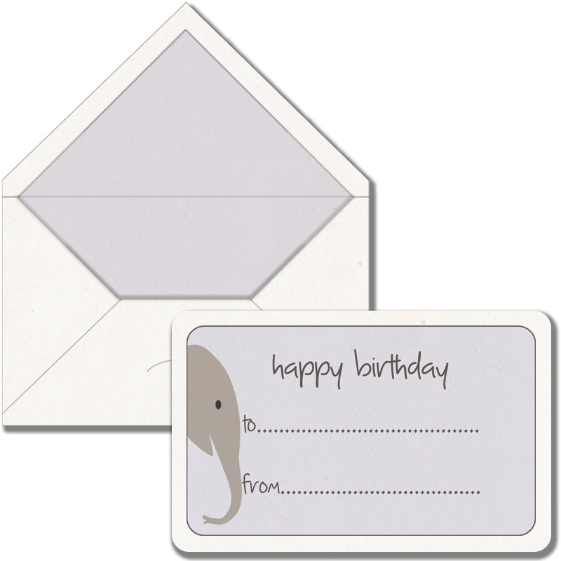 Elephant Birthday Greeting Cards