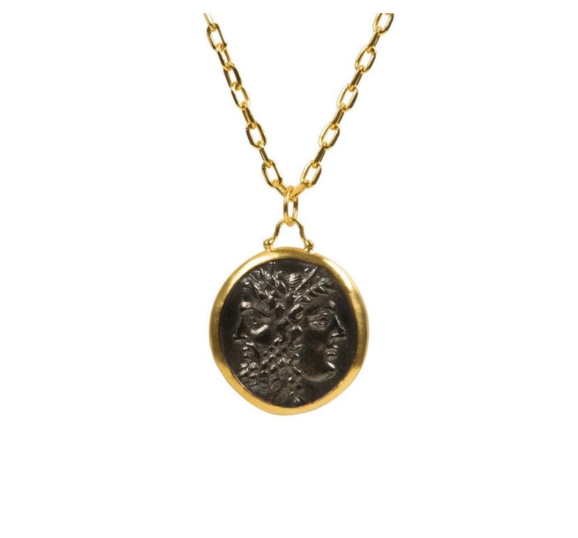 Monapetra Jewelry - Büyük Antik Madalyon