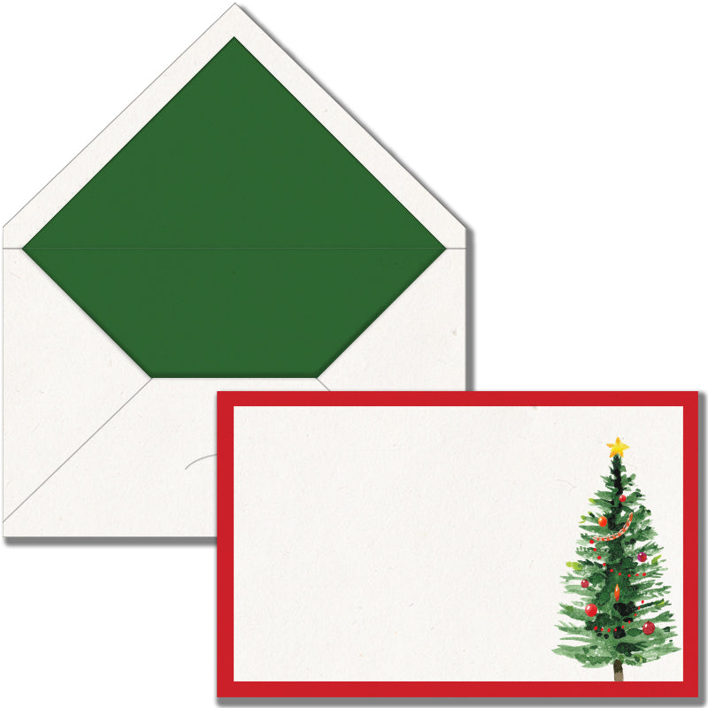 New Year Tree Greeting Cards