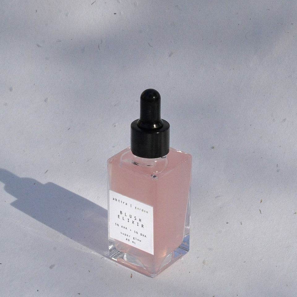 BLUSH ELIXIR | 5% AHA + 5% BHA | bitkisel asit bombası | güçlü aydınlatıcı + leke karşıtı iksir