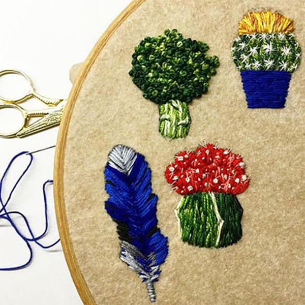 10 Mart: Punch Needle Defne Güntürkün