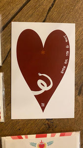 Mae Zae 'Love is All We Need' Card