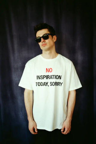 No Inspiration Today, Sorry Oversize T-shirt