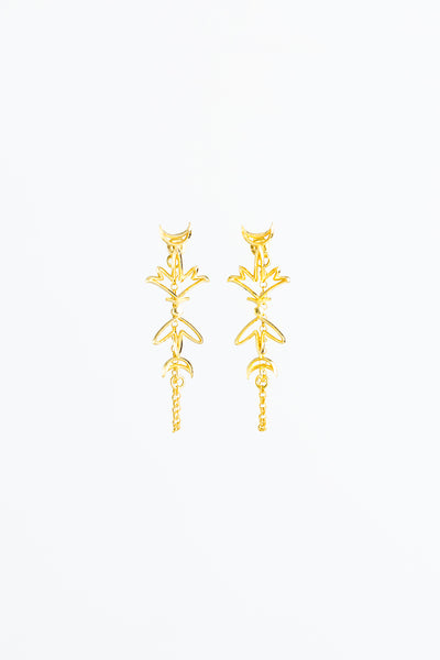 IVY CHAIN EARRINGS