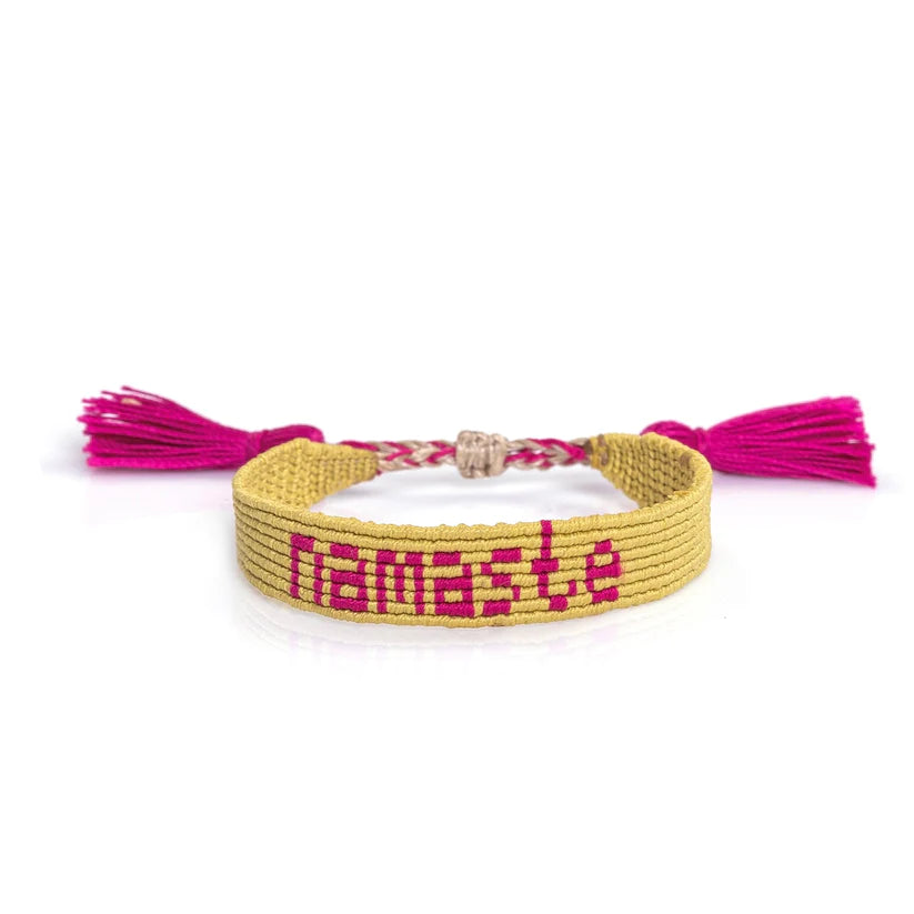 Namaste Woven Bracelet