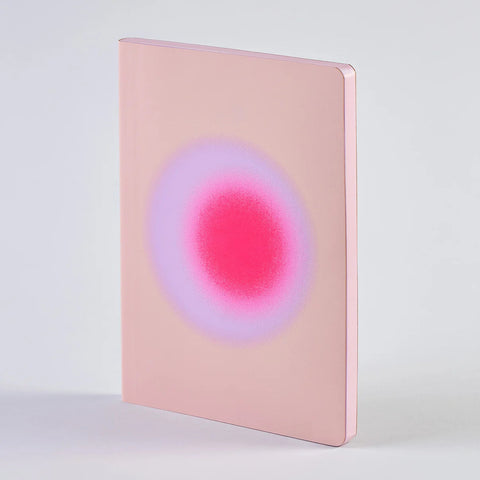 Notebook Colour Clash L Light 'Trance Pink'
