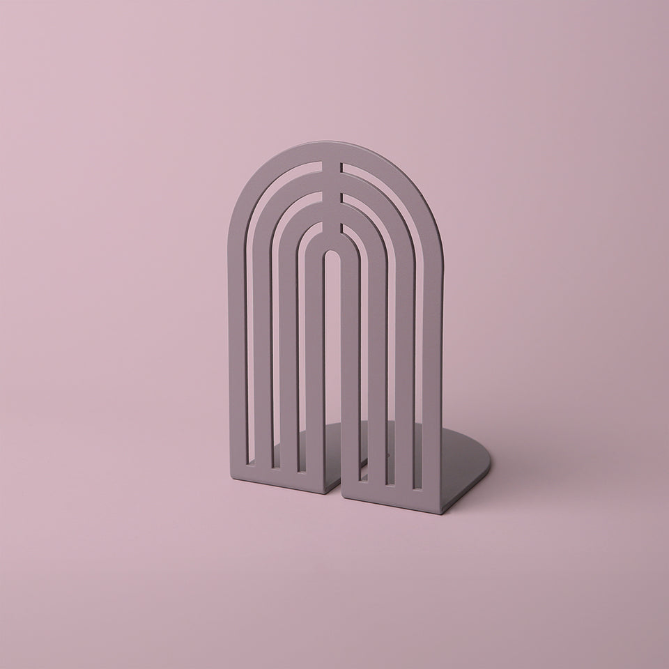 Arc Bookend - Galactic Lilac