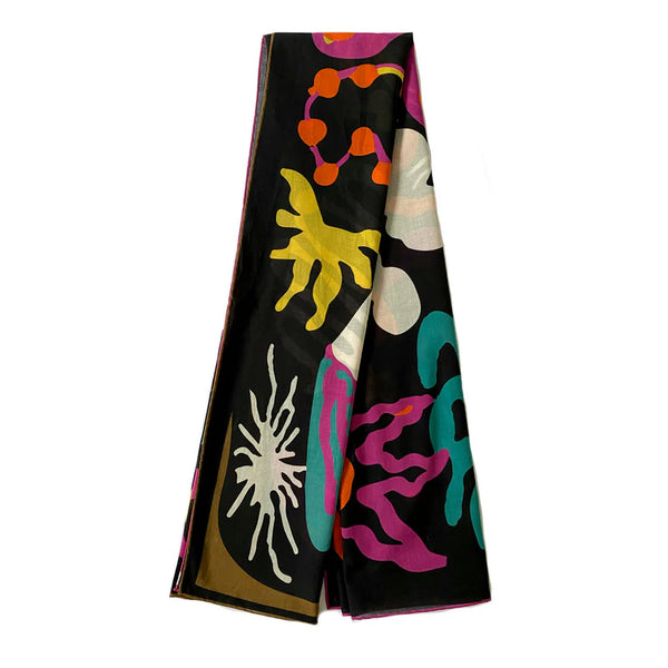 CORAL RAINBOW PAREO
