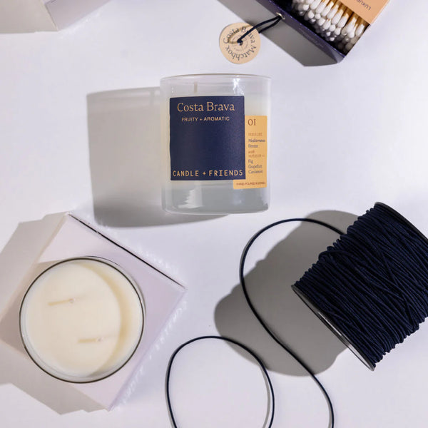 No.1 Costa Brava Luxury Glass Candle Standart