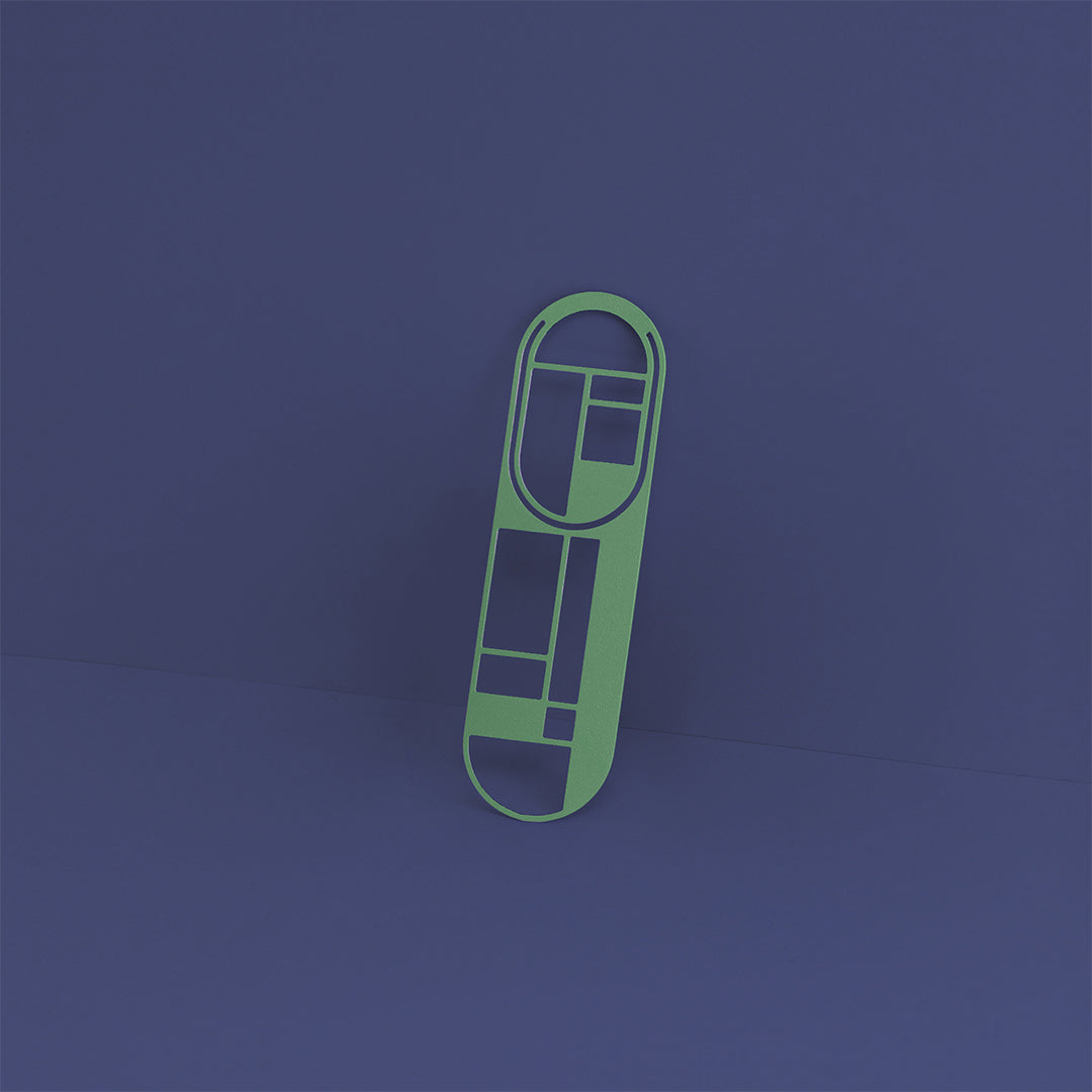 Mint Green - Bauhaus Bookmark