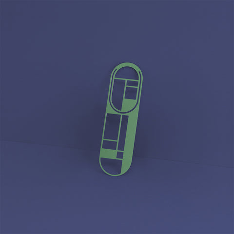 Mint Green - Bauhaus Bookmark