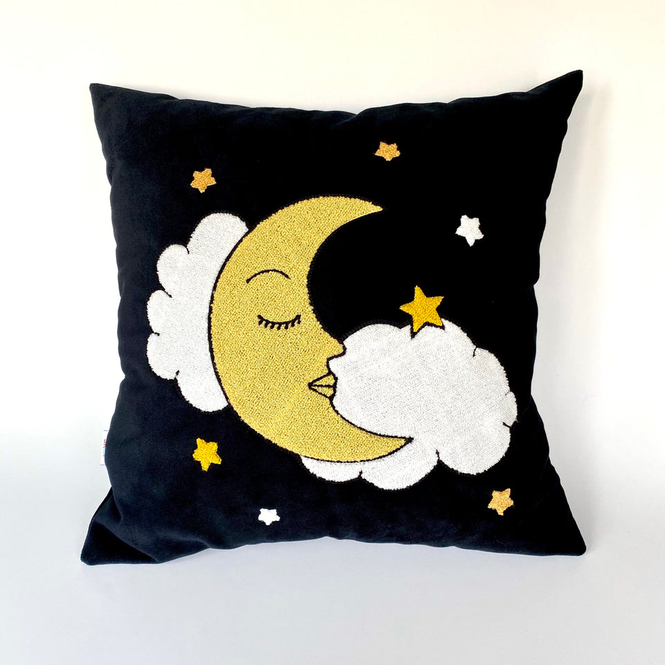 Sleeping Moon Pillow