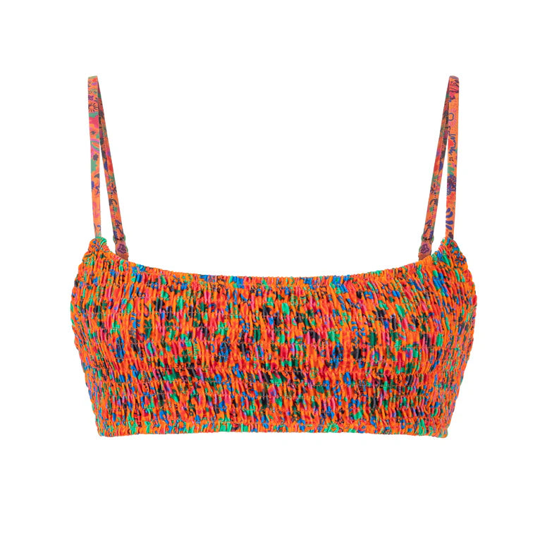 LES FLEURS BIKINI TOP