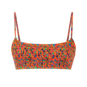 LES FLEURS BIKINI TOP