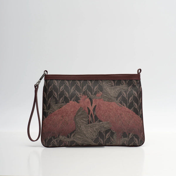 LEAF MONOGRAM - MINI CLUTCH