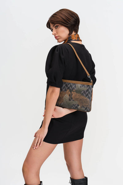 LEAF MONOGRAM - MINI CLUTCH