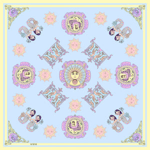 Mermaid Vegan Silk Scarf