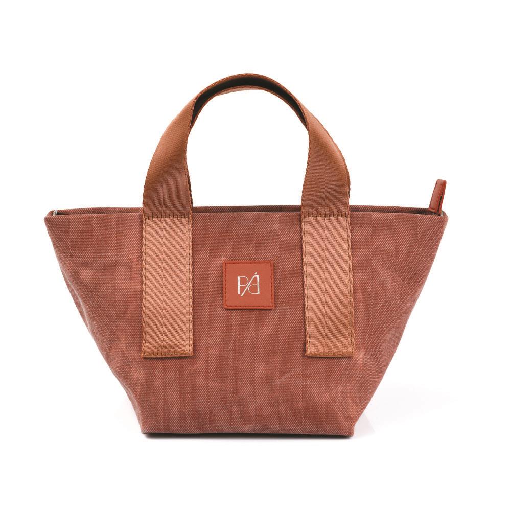 Japanese Tote Kanvas Çanta (Kiremit)