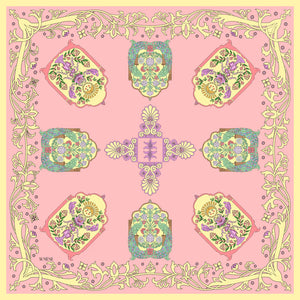 Apricot Vegan Silk Scarf