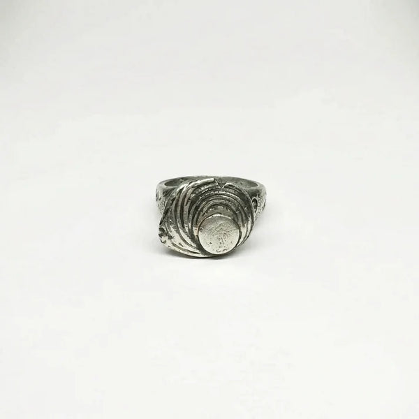 ARCANUS SILVER-PLATE RING