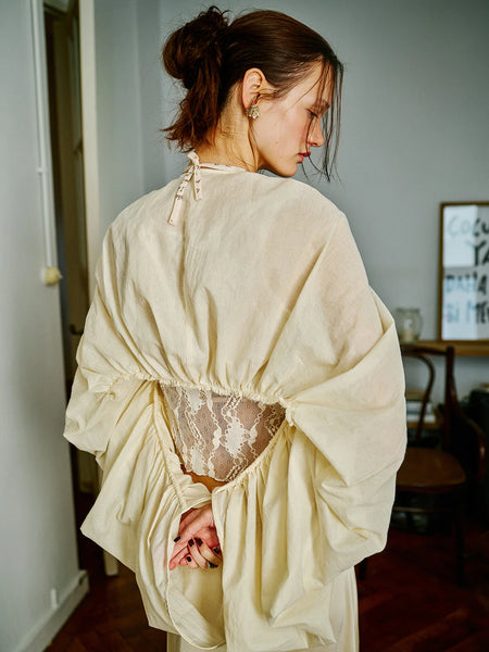 Cabriole Büzgülü Bolero