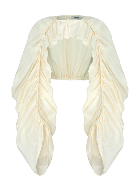 Cabriole Büzgülü Bolero