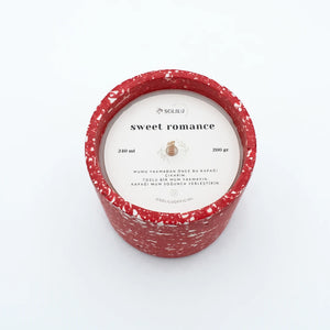 Terrazzo - Sweet Romance Medium Kokulu Mumu – Terrazzo - Sweet Romance Scented Soy Wax Candle