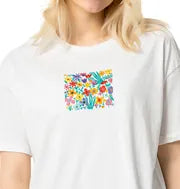 Flower Field Oversize T-Shirt