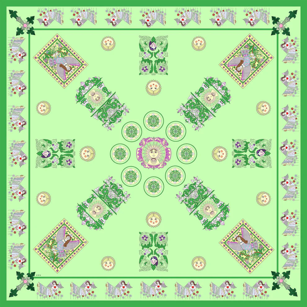 Gaia Vegan Silk Scarf