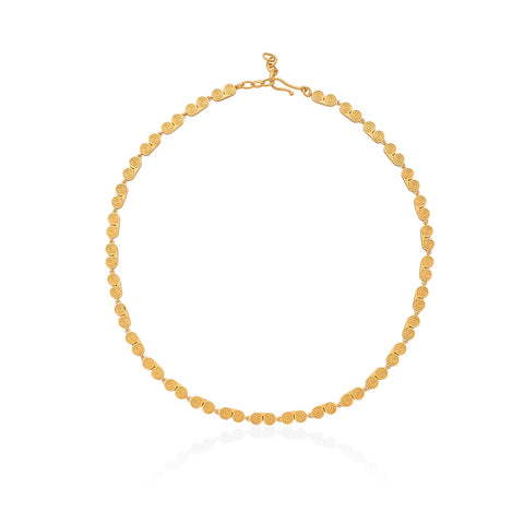 Volute Gold Chain Necklace