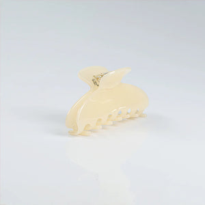 Cream Claw Clip L