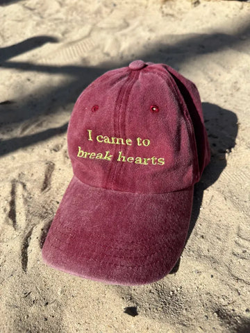 I CAME TO BREAK HEARTS CAP