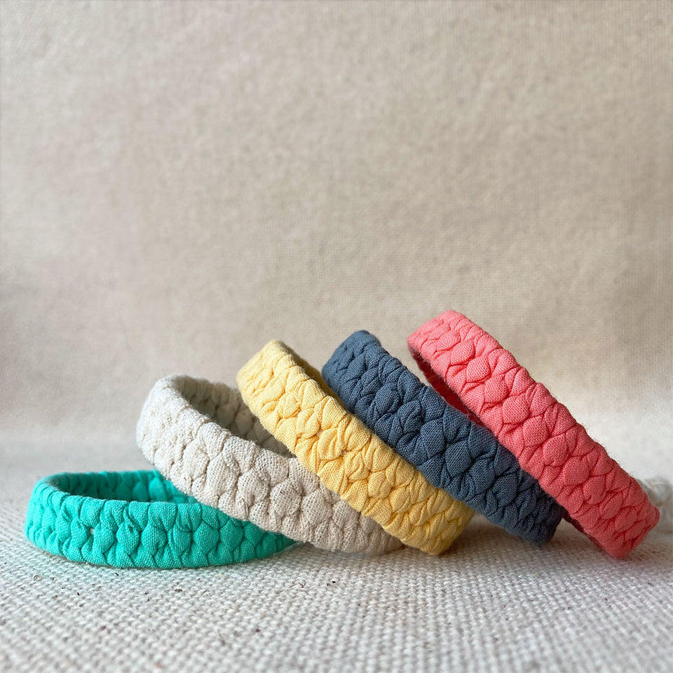 UPCYCLED İnce Dokuma Bileklik Seti