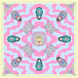 Morena Vegan Silk Scarf