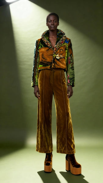 Lions Antika İpek Halı Ceket