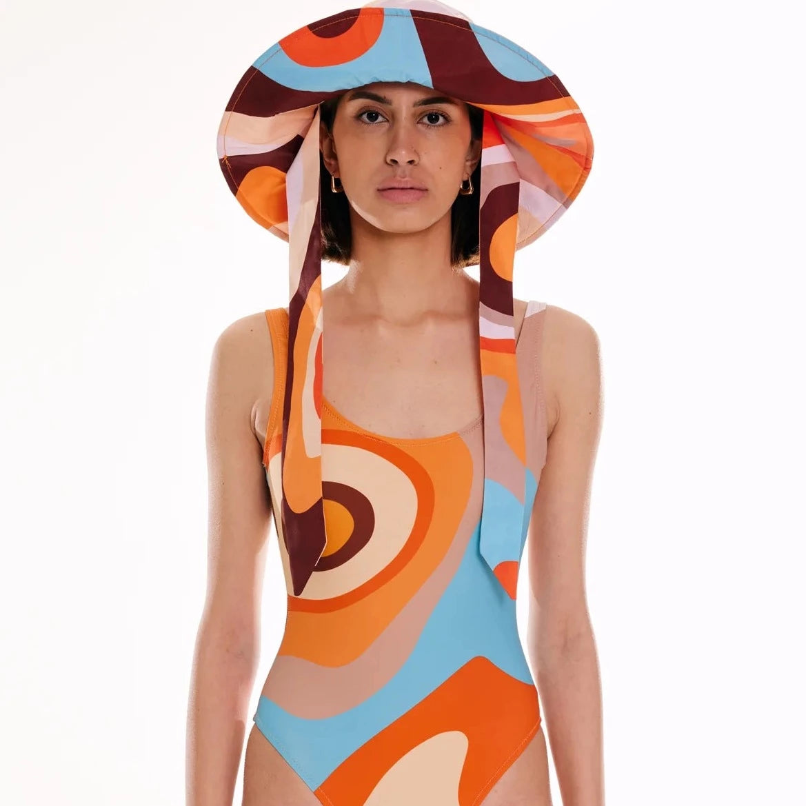 Mars-Print Bucket Hat