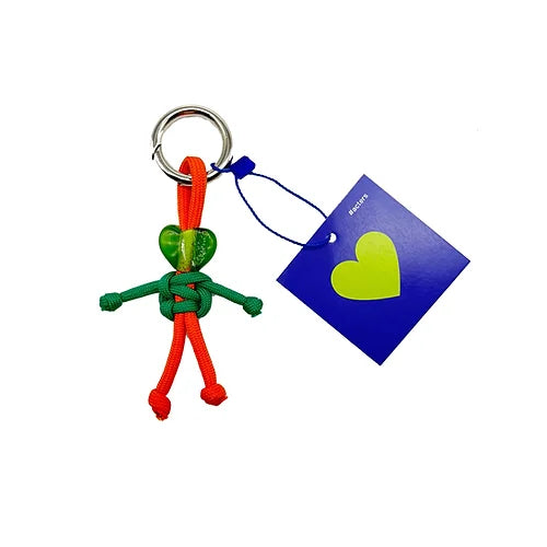 Green Love Head - Keychain