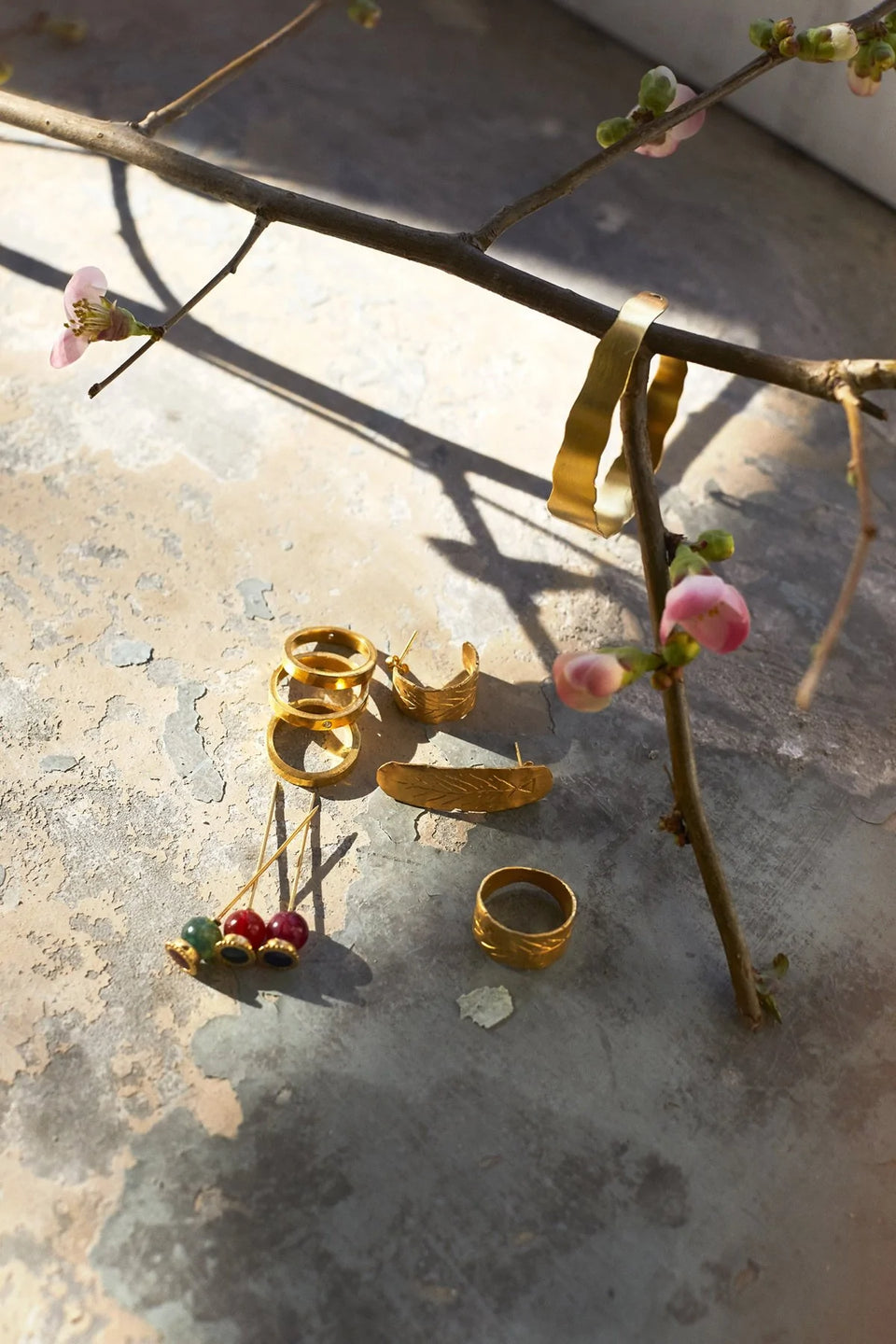 Monapetra Jewelry - Renkli Akik İğne