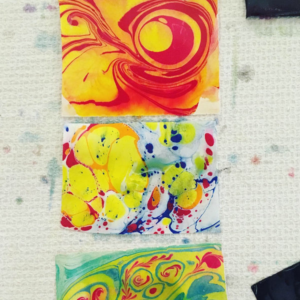 2 Haziran: İmge Yüksel / MaeZae ile Marbling Workshop