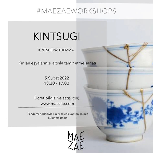 5 Şubat: 'Kintsugi With Emma' ile Kintsugi Atölyesi