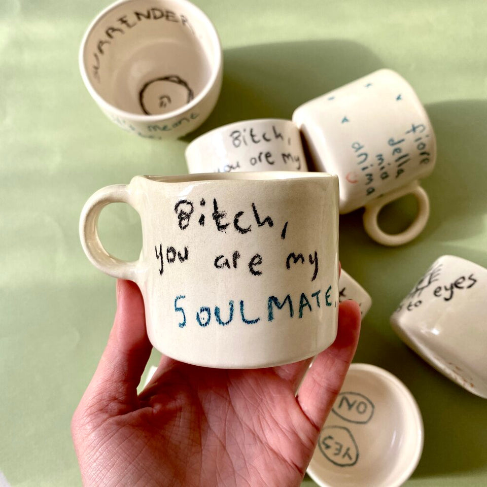 Bitch, you are my soulmate mug